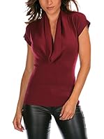 Fleur Bleue Jersey Pull (Burdeos)