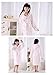 Roseate Girl's Plush Robe Soft Fleece Bathrobe Hooded with Pockets