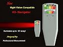 K2-Navigator / EMF Meter with On/Off Switch Night Vision Light Source For Ghost Hunting