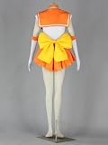Japanese Anime Sailor Moon Cosplay Costume - Sailor Venus Aino Minako Uniform 1st Version Set Small
