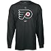 Reebok Philadelphia Flyers Black Primary Logo Long Sleeve T-shirt