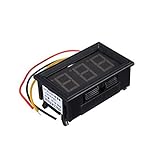 ラブ DC 0-200 v 測定 0.56"青の LED 電圧パネル メーター電圧計 4.5-30 v 電源//0-200 v 3 線、電源供給 4.5-30 v デジタル表示/デジタル電圧計