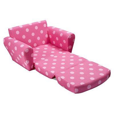 KidzWorld 1850-1-OP Juvenile Oxygen Sleepover Sofa in Pink
