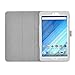 Acer Iconia One 8 B1-850 case, KuGi ® Acer Iconia One 8 B1-850-Multi-Angle Stand Slim-Book PU Leather Cover Case only fit for for Acer Iconia One 8 B1-850 tablet (White)