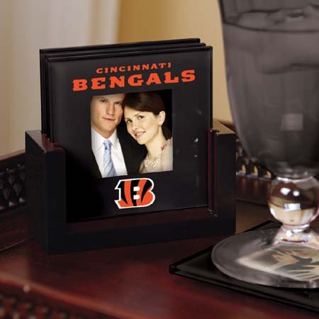 Cincinnati Bengals Photo Coaster Set