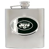 New York Jets 6 oz. Stainless Steel Flask