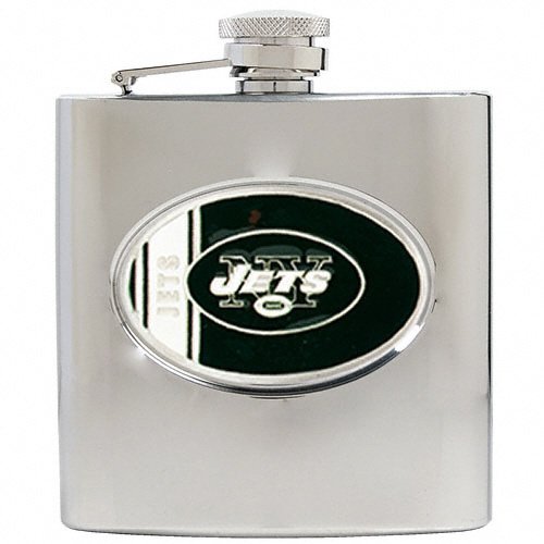 New York Jets 6 oz. Stainless Steel Flask
