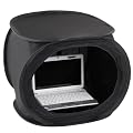 Walimex Pop-Up Laptop-Zelt (50x50x50 cm) schwarz