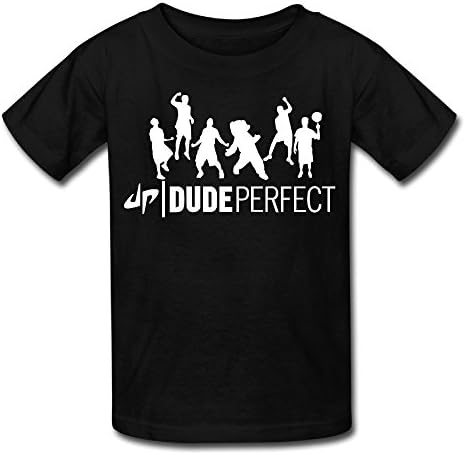 Kid's Dude Perfect Logo T-shirt Black