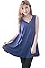 Bearsland Women's Chiffon Sleeveless Summer Breastfeeding Nursing Top Yellow Size L