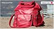 Namaste Hollywood Pink Cali Laguna Knitting Tote Bag Purse