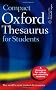 Compact Oxford Thesaurus for University and College Students