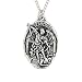 Sterling Silver "Saint Michael" Medal by Bob Siemon, 20"