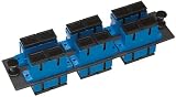 Allen Tel Products GBSC-6SMDU Single Mode Zirconium Ceramic Sleeve Fiber Optic Loaded Duplex Mounting Panel SC Adapter, 6-Pack