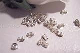 Butterfly Clutches Sterling Silver- Friction Nuts Q.10