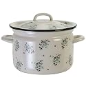 Enamel Casserole Pot - Warley Blue