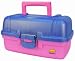 Plano Two Tray Tackle Box (Perwnkl/Pink)