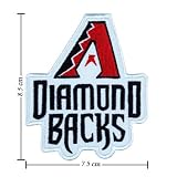 Arizona Diamondbacks Patch Logo Emrbroidered Iron on Patches Free Shipping From Thailand