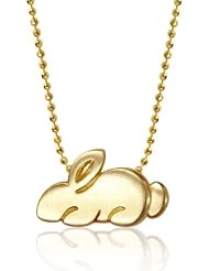 Alex Woo "Little Signs Animals" Rabbit Pendant Necklace