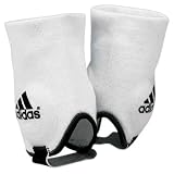Adidas Ankle Guard, White/Black, One Size