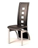 Tuxedo Chair Set of 4- Black