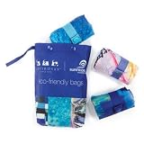 Envirosax Eco-Friendly Surfrider Reusable Shopping Bags (set of 3)