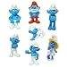 2011 THE SMURFS MOVIE 2" INCH FIGURINES SET OF 7 FIGURES
