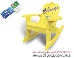 Lohasrus Kids Rocker 20622 - Passed Safety Standards ASTM F963-07, for ages 2 to 6, Free Drawing Book
