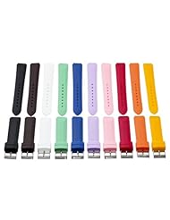 (Set of 10) Rubber 20mm Watch Bands - Fit Philip Stein Large Size 2 (With Built in Quick Release Pins) !!!!