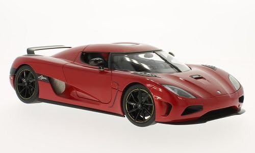 Koenigsegg Agera, metallic-red, 2011, Model Car, Ready-made, AutoArt 1:18
