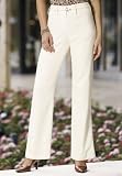 Braided-Belt Pants