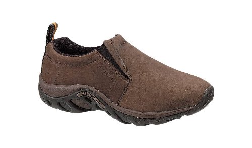 Merrell Men's Jungle Moc Slip-On - 11 M - Brown-Nubuck Merrell Men's Jungle Moc Slip-On - 11 M - Brown-Nubuck