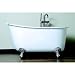 Clawfoot Bathtubs ~ Cast Iron Swedish Slipper Tub 