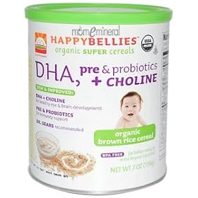 Happybellies Brown Rice Cereal (6 7oz) by HAPPYBABY