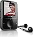 Philips GoGear Vibe 4GB MP3 and Video Player with 1.5-inch LCD and Internet Video Download Including YouTube - Black