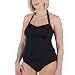 Women's Plus Size Merona  Swim Halter Top - Ebony