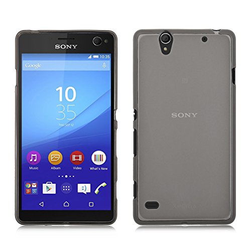 Sony Xperia C4 Case , IVSOÂ® Sony Xperia C4 - Super High Quality TPU Case -perfect compatible for Sony Xperia C4 phone (Black II)