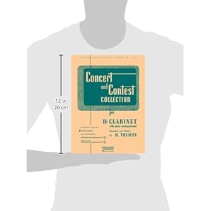 Concert and Contest Collection for Bb Clarinet: Solo Part