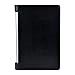 FanTEK Folio PU Leather Stand Case Cover for Lenovo Yoga Tablet 10 inch & Yoga Tablet 10 HD+ (Black)