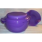 Tupperware Microsteamer 10 1/2 cups (2.5L) Microwave Steamer, Purple
