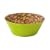 PT Pistachio Nut Bowl Melamine Plastic Green Base