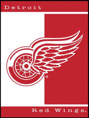 Buy Detroit Red Wings 60x80 Team Blanket by Biederlack