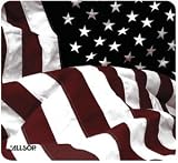 Allsop US Flag Mouse Pad - Mouse pad