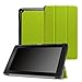 YSECTL NewStyle Slim Shell Case for Fire 7 2015 - Ultra Lightweight Slim-Shell Stand Cover for Amazon Fire 7 Tablet (5th Generation, 2015 Release Only) (Green)