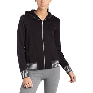 Buy Calvin Klein Performance Ladies Lurex Trimed Hoody Zip Jacket