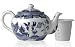 HIC Blue Willow 32-Ounce Teapot with Infuser