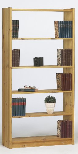 Steens 17914530 B&uuml;cherregal Axel 170 x 84 x 30 cm Kiefer massiv, gelaugt ge&ouml;lt