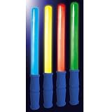 Ioio-Lot de 4 Batons Stick Lumineux Fluorescents Pliables Multicolore avec Poignee Mousse - Accessoire de Soiree Image du produit