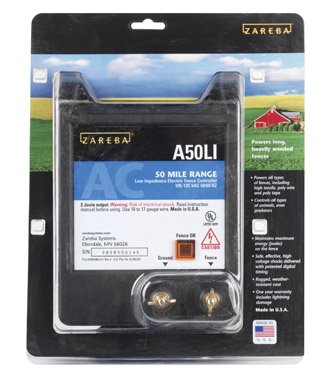Zareba Systems A50LI Low Impedance Electric Fencer