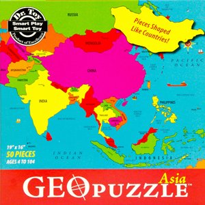 Childrens Toyshop  Toys : GeoPuzzle Asia